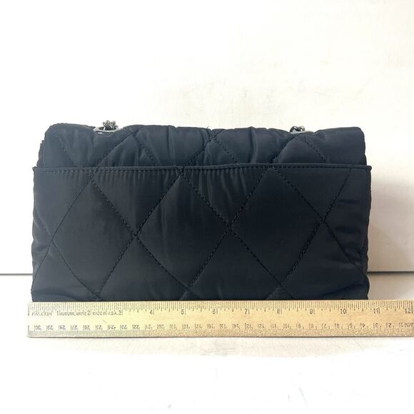 INC International Concepts Shoulder Chain Handbag Quilted Fabric Small Size - Picture 6 of 10